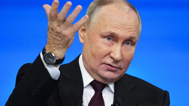   Руският президент Владимир Путин не е ставал посред нощ
