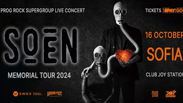 Шведите Soen с концерт в София през октомври 2024 