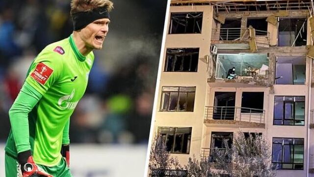 Взрив в жилищен блок едва не уби футболист