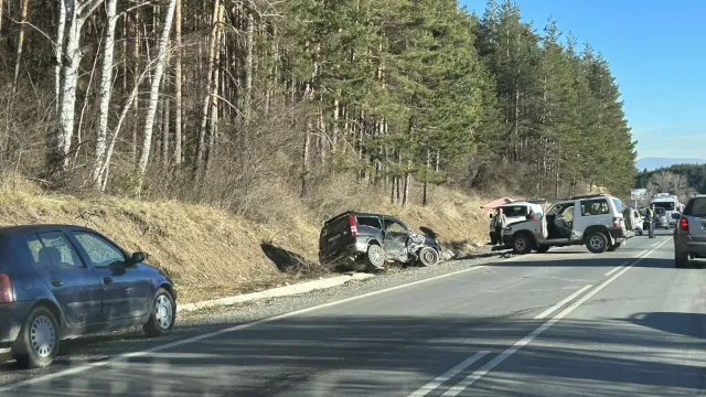 Катастрофа на пътя за Банско