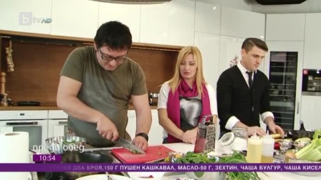 Кулинарен двубой между Георги Ангелов и Антон Бахчеванов
