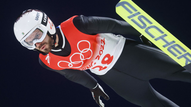 Българският представител в ски скоковете на голяма шанца на олимпийските