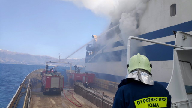 Сред големите потърпевши от пожара на гръцкия ферибот е и