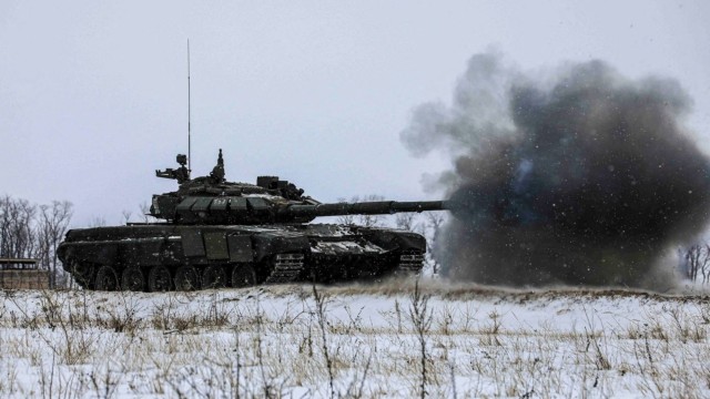 Руските сили са опитали да пробият границата с Украйна с