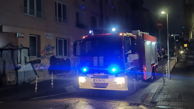 Пожар избухна в центъра на София По първоначални данни пожарът