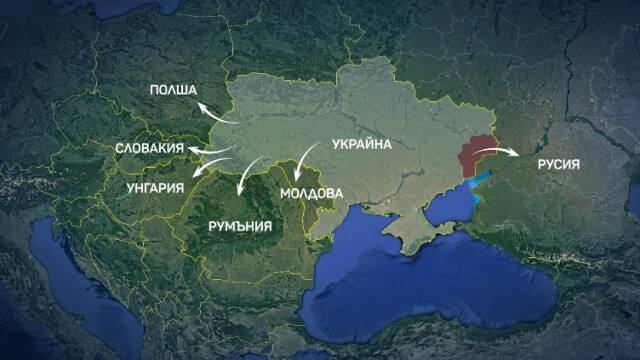 Българите в Украйна продължават да търсят безопасно място за себе