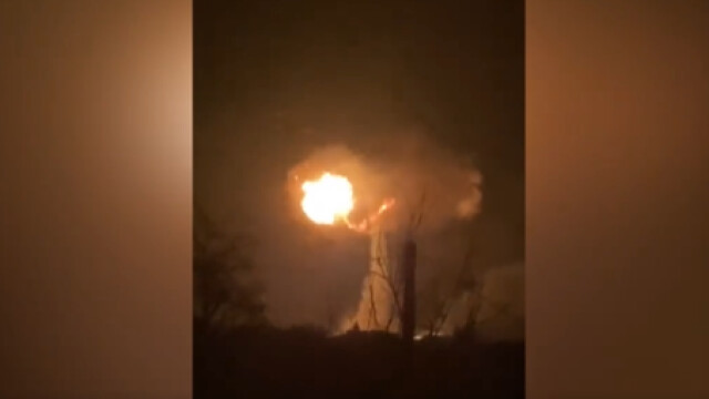 Канцеларията на украинския президент съобщи че руските сили са взривили