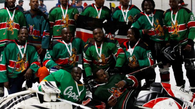 Запознайте се с "Ледените лъвове" - единственият тим по хокей на лед в Кения (ВИДЕО)