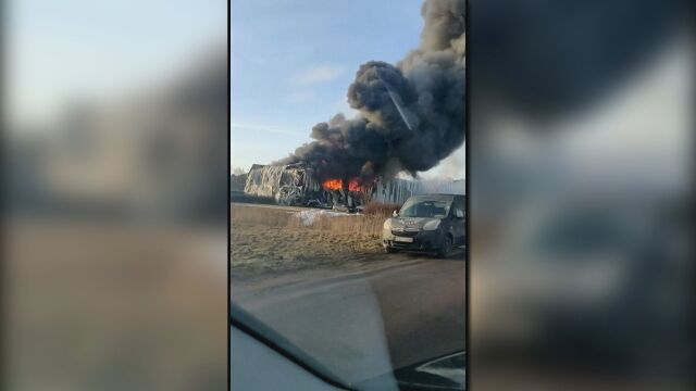 Пожар избухна в американски завод за производство на дронове в