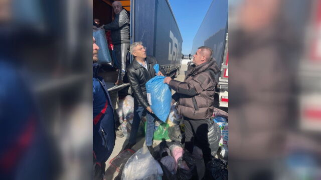 Кампанията в Одрин в помощ на пострадалите от опустошителното земетресение