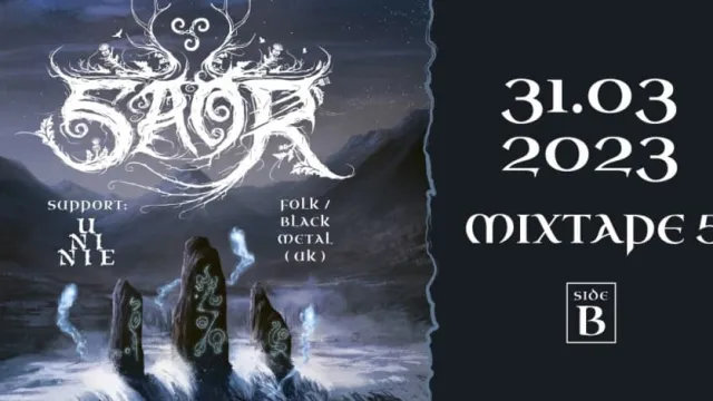 Saor ще свирят в София за първи път на 31 март 2023г