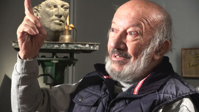 Скулпторът Георги Чапкънов празнува своята 80 годишнина тази вечер с ретроспективната