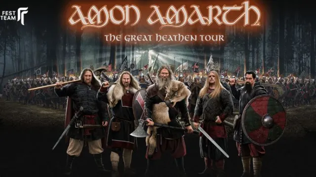 Amon Amarth с The Great Heathen Tour на живо в София на 29 юни 2023