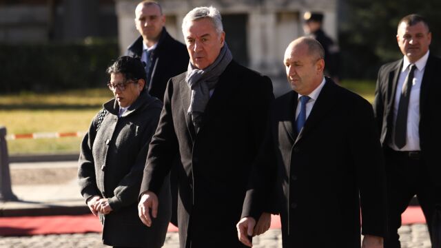 Президентът на Мило Джуканович е на официално посещение в България