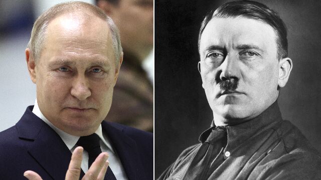 Има големи прилики между руския президент Владимир Путин и Адолф