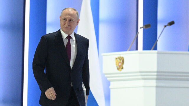 Президентът Владимир Путин се обърна към руската общественост в обръщение