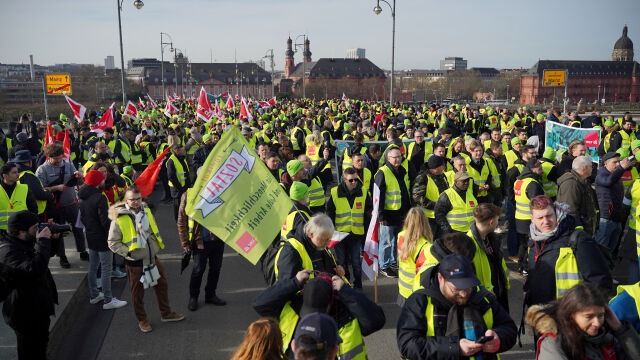 Пореден ден на протести и в Германия След блокадата на