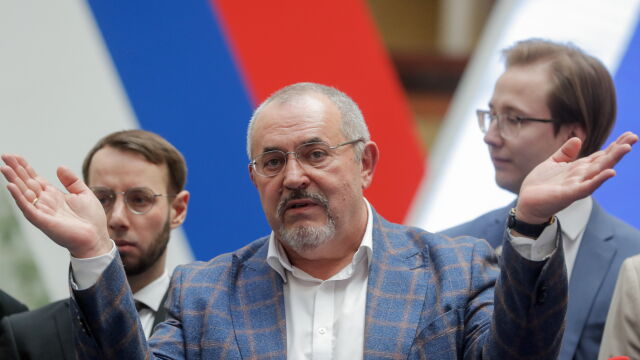 Избирателната комисия на Русия отхвърли антивоенния претендент Борис Надеждин като