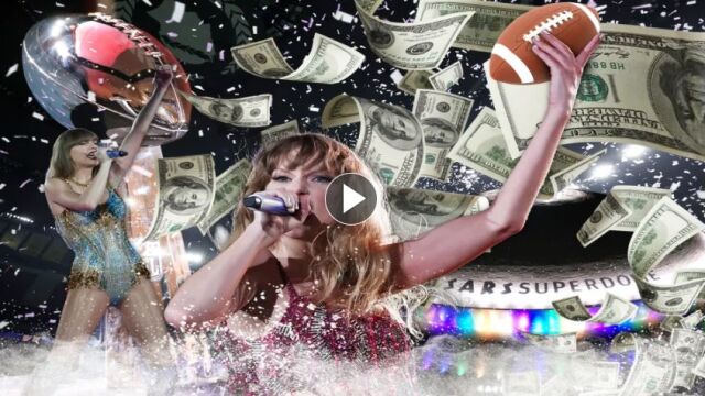 Снимка: $1 милиард: Тейлър Суифт изгрява на Super Bowl