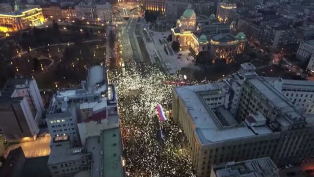 Протестите в Сърбия не стихват а през седмицата към студентите