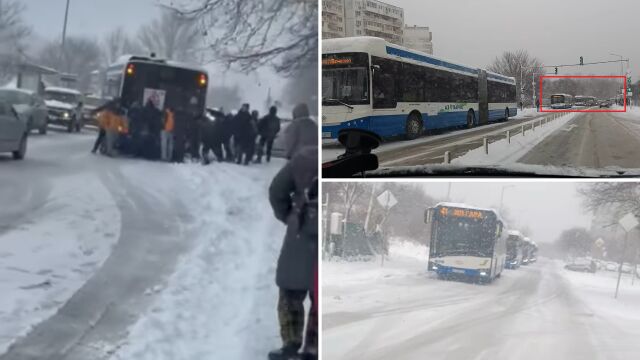 Усложнява се зимната обстановка в Североизточна България Сутринта във Варна