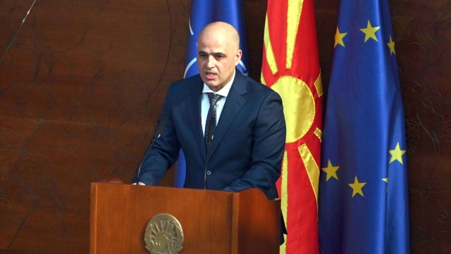 Премиерът на Северна Македония Димитър Ковачевски обяви че ще подаде