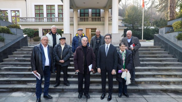 Президентът на Северна Македония Стево Пендаровски се е срещнал с