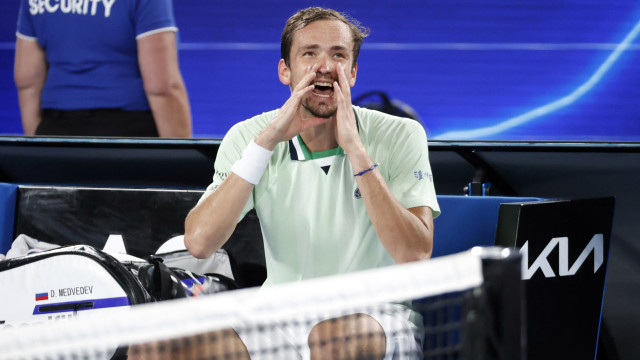 Финалистът на Откритото първенство на Австралия по тенис Даниил Медведев