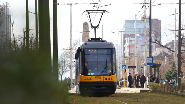 29 нови нископодови трамвая ще пристигнат в София през 2023