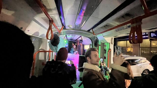 Музикален трамвай обиколи София Инициативата е на Националния център за