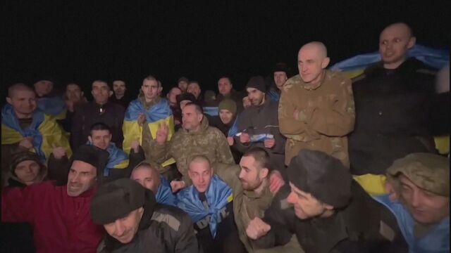 Украйна и Русия си размениха стотици военнопленници  230 затворници сред които