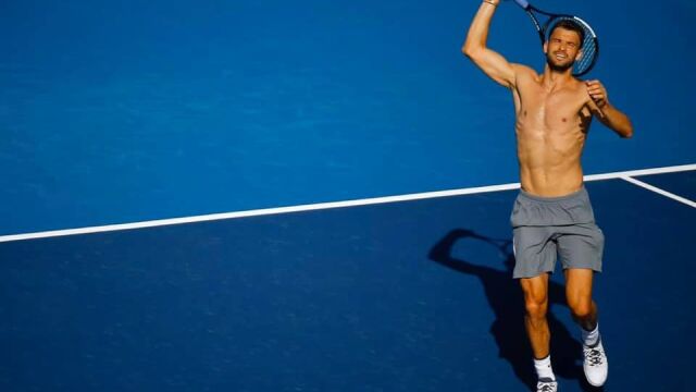 "Едно от разочарованията на турнира": Димитров не си свали тениската