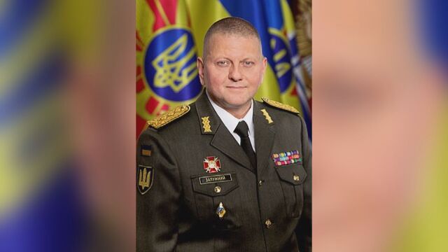 Уволнен ли е началникът на въоръжените сили на Украйна Валерий