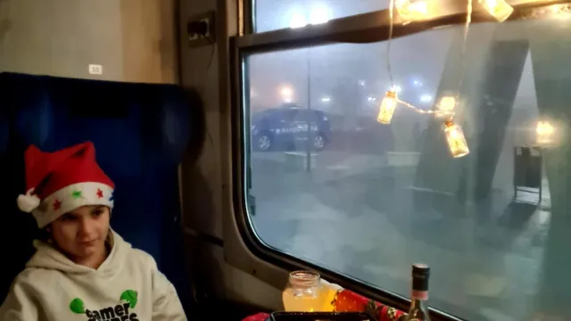  Нова година във влака 