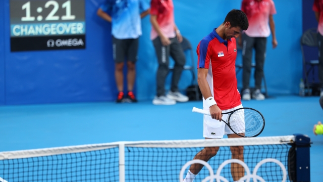 Световният номер 1 в тениса Новак Джокович се забърква от