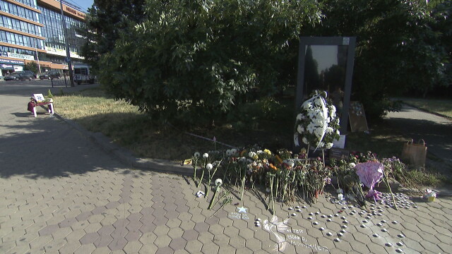 Бдение в памет жертвите на катастрофата на столичния булевард Черни