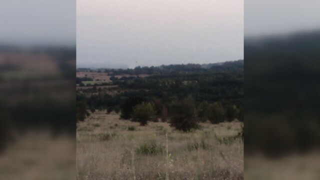 Голям пожар гори от почти шест часа в Калояновско Пламнали