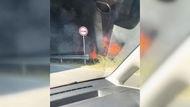 Кола се запали в Стара Загора Инцидентът е станал на