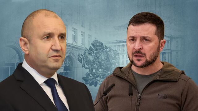 Държавният глава Румен Радев ще приеме президента на Украйна Володимир