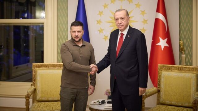 Украинският президент Володомир Зеленски ще посети Турция и ще се
