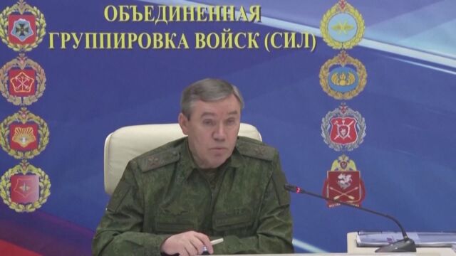 Началникът на руския генерален щаб се появи публично за първи