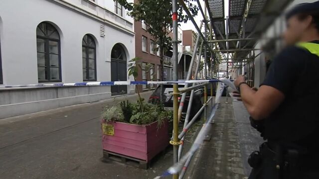 Експлозия в центъра на Антверпен Повредени са две сгради Няма