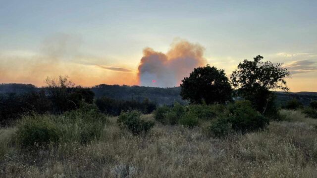 Остава бедственото положение в община Ивайловград заради големия пожар в