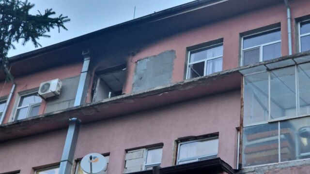 Пожар горя в ортопедичното отделение на МБАЛ Благоевград съобщи кореспондентът