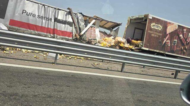 Катастрофа при 159 км на АМ  Тракия в посока София