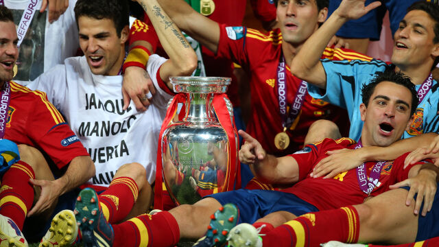 Снимка: Евро 2024: Испания – четири финала и три титли. Ще има ли още? (ГАЛЕРИЯ)
