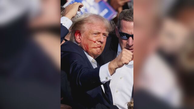 Няколко изстрела бяха произведени по време на митинг на бившия