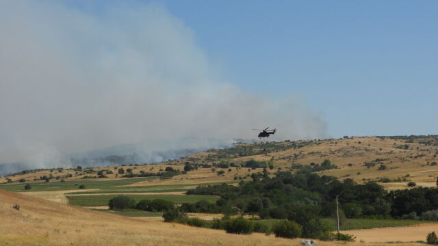 След като беше загасен пожарът в Средна гора пловдивската районна