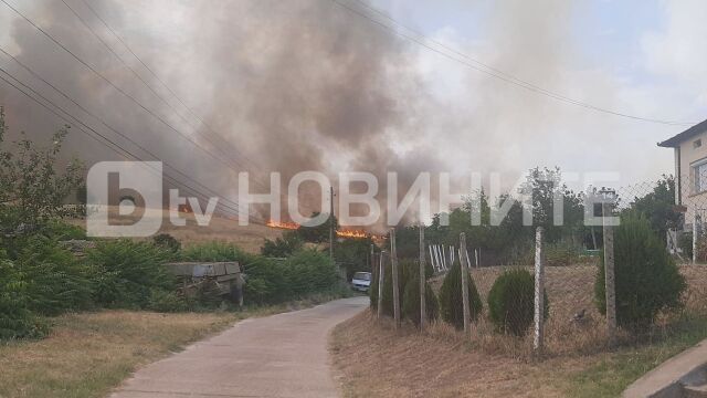 Пожар е възникнал до село Ореш на 12 километра югозападно