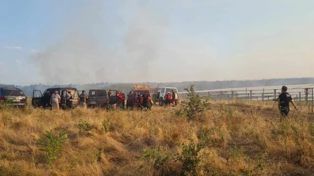 Пожар до село Априлци